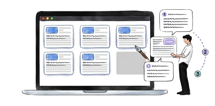 OJS Monitor Illustration